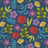 81430 Vintage Floral Col. 2 Midnight Floral